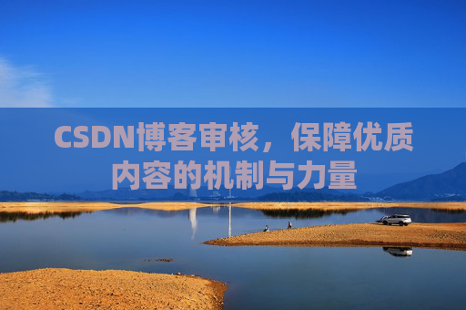 CSDN博客审核，保障优质内容的机制与力量
